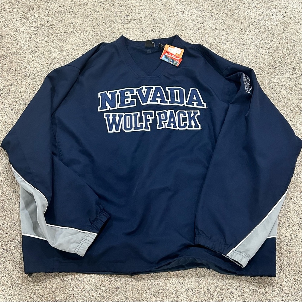 Nevada Wolfpack Windbreaker sweatshirt